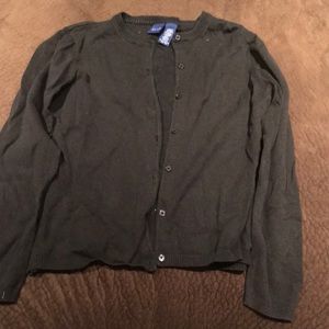 Black button cardigan/sweater